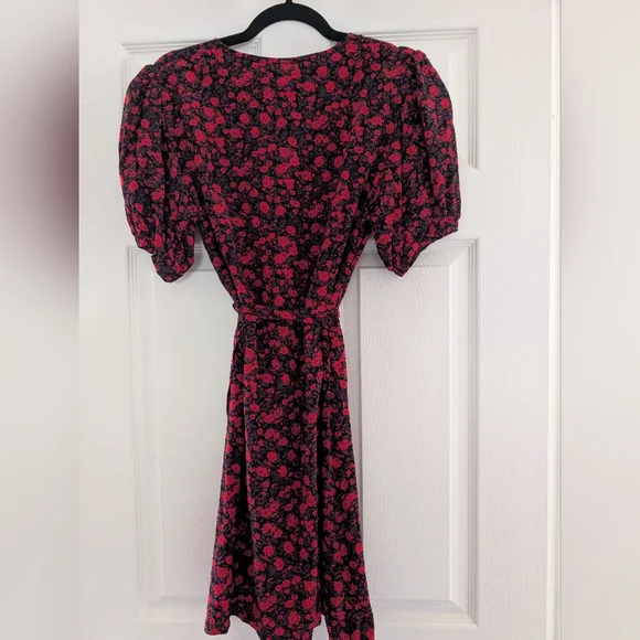 Faithfull The Brand Floral Wrap Mini dress (see note about size) - Picture 6 of 8